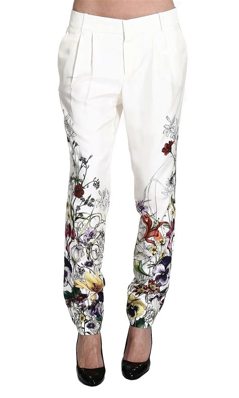 gucci flora shorts|gucci high waisted pants.